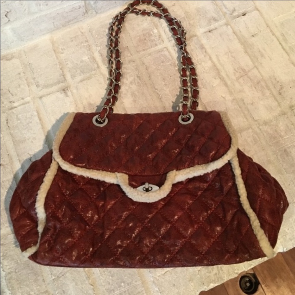 🔆BIG BUDDHA Shearling Bag🔆